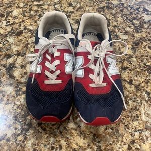 Red and blue new balance